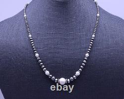 10mm Graduated White Pearl & Sterling Silver AAA Grade Formal Elegant Necklace