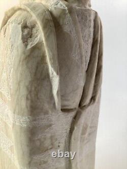 11 Carved Native American Navajo Indian Sculpture Signed Tjze stone (G3)