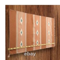 1930s Navajo Wool Rug Horse Blanket Weaving Native American Eye Dazzler 41 X 29