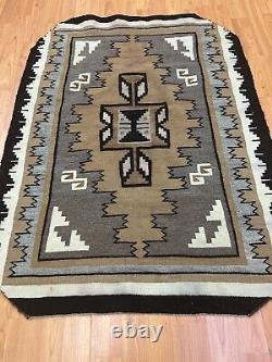 2'7 x 3'6 Native American Navajo Flat Weave Oriental Rug Kilim Hand Made