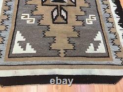 2'7 x 3'6 Native American Navajo Flat Weave Oriental Rug Kilim Hand Made