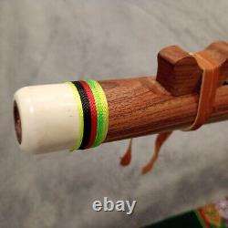 3 Native American Style Flute Rug Navajo Pattern Bone /ivory Carved New
