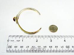 Andy Marion Sterling Silver 1/20 12KGF Cuff Bracelet Native American Navajo 925