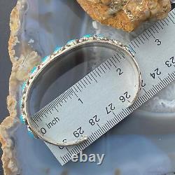 Anita Whitegoat Navajo Native American Sterling Turquoise Bracelet For Women