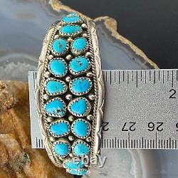 Anita Whitegoat Navajo Native American Sterling Turquoise Bracelet For Women
