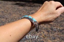 Authentic Navajo Handmade Bracelets Native American Sterling Jewelry NA sz 7