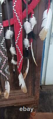 Awesome Lg. Vintage Native American Navajo Kachina Wall Art Quality Nice