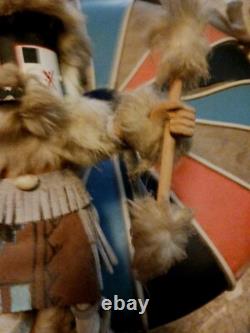 Awesome Old Native American Navajo Kachina Deer Very Nice