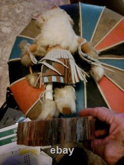 Awesome Old Native American Navajo Kachina Deer Very Nice