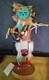 Awesome Old Native American Navajo Kachina, Raymond Parkett Excellent Coa