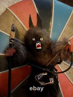 Awesome Old Native American Navajo Kachina Wolf Jackal Very Nice
