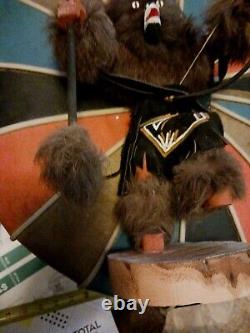Awesome Old Native American Navajo Kachina Wolf Jackal Very Nice