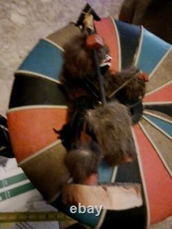 Awesome Old Native American Navajo Kachina Wolf Jackal Very Nice