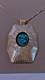 B. Chee Vintage Native American Navajo Turquoise Sterling Silver Necklace