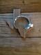 Beautiful Native American Navajo Handcrafted Sterling Silver Bangle Bracelet