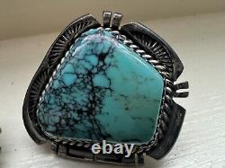 Beverly Thomas Native American Navajo Sterling Silver Turquoise Earrings