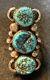 Boxed Genuine Navajo Native American/sterling Silver/turquoise Nuggets Ring