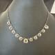 Coral Shadowbox Navajo Sterling Silver Necklace 17 20072