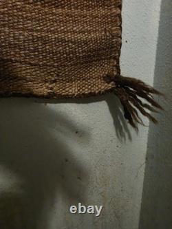 Historic 1880s Hopi Banded Blanket Antique Not Navajo