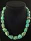 Large Vintage Native American Natural Blue Turquoise Nugget Beaded Necklace A127