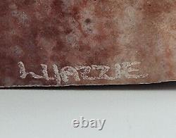 Larry Yazzie Vintage Navajo Alabaster Sculpture Carving Native American