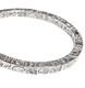 Lujan Sterling Southwest, Native American, Navajo 4-sided Hand-stamped Bracelet