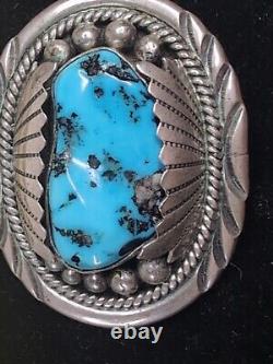 Mary Ann Spencer Native American/ Navajo Pendant Marked M Spencer Sterling