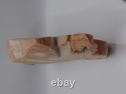 NATIVE AMERICAN NAVAJO ALABASTER SCULPTURE BY ARTIST SUSIE JOE Long 11 LBS
