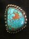 Native American Vintage Navajo Sterling Turqouise Ring 25grms