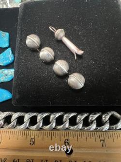 Native American Handmade Sterling & Turquoise LOT
