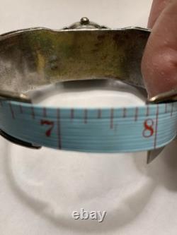 Native American Legacy Concho Sterling Silver Turquoise Watch