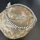 Native American Navajo 4mm Beads 8 Sterling Silver Bracelet 90408