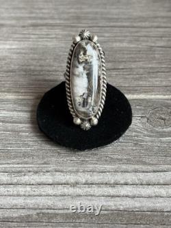Native American Navajo 925 Sterling Silver Wild Horse Handmade Ring Size 9 ES