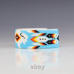 Native American Navajo Beaded Bracelet By Joyce Devore