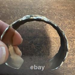 Native American Navajo Bracelet Womens Houston Texans Football Cuff Handmade #A