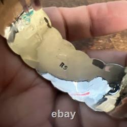 Native American Navajo Bracelet Womens Houston Texans Football Cuff Handmade #A