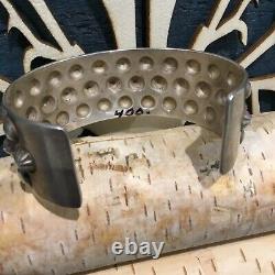 Native American Navajo Emerson Bill Raised Ball Design Cuff Bracelet 48G