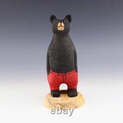 Native American Navajo Folk Art Bear By Orleen & Ray Lansing