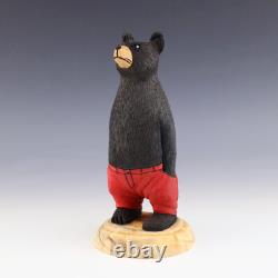 Native American Navajo Folk Art Bear By Orleen & Ray Lansing