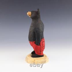 Native American Navajo Folk Art Bear By Orleen & Ray Lansing