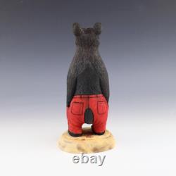 Native American Navajo Folk Art Bear By Orleen & Ray Lansing