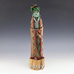 Native American Navajo Folk Art Corn Boy By Dennis Ross