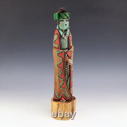 Native American Navajo Folk Art Corn Boy By Dennis Ross
