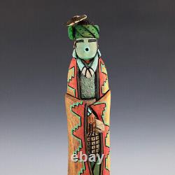 Native American Navajo Folk Art Corn Boy By Dennis Ross