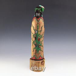 Native American Navajo Folk Art Corn Boy By Dennis Ross