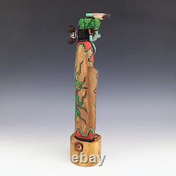 Native American Navajo Folk Art Corn Boy By Dennis Ross