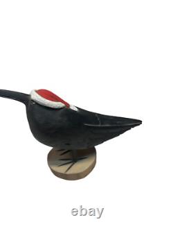 Native American Navajo Folk Art Santa Crow Ray & Alondra LANSING W COA Signed