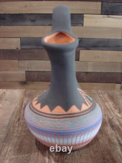 Native American Navajo Hand Etched Wedding Vase Valencia