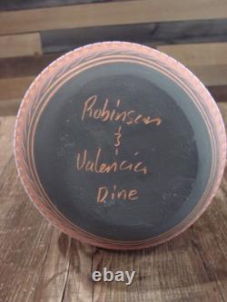 Native American Navajo Hand Etched Wedding Vase Valencia