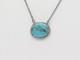 Native American Navajo Handmade Necklace Sterling Silver And Turquoise